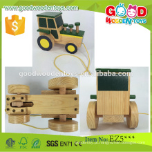 OEM / ODM Design mais novo Mini John Deere&#39;s Car Wooden Pulling Toy para venda